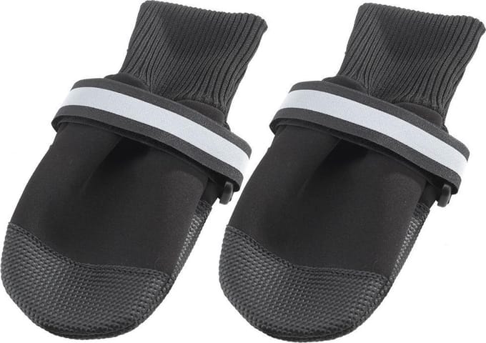 Ferplast Hondenschoenen 7 X 8 Cm Neopreen Zwart Maat M