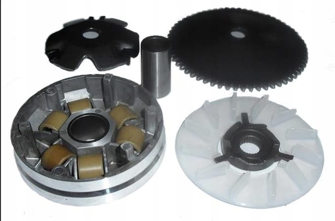 Variator Koppelingset Riem 669 Scooter 4T Gy6 Romet Barton Junak Zipp