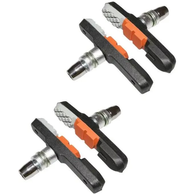 2 paar remschoenhouders voor mountainbikes Newton Shimano 72 mm