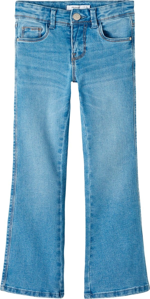 Name It KIDS meisjes spijkerbroek Medium Blue Denim Skinny - Maat 152