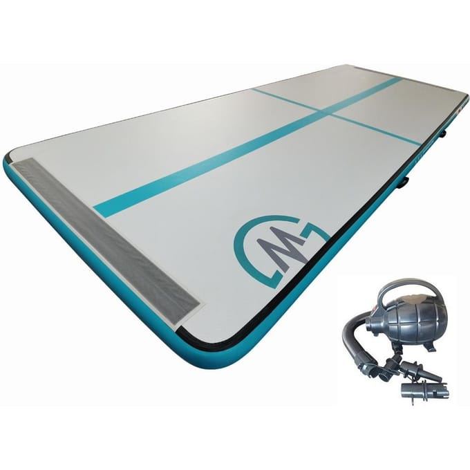 Airtrack Acrobatic Track Master S-Pro 400 X 150 X 10 Cm - Turquoise