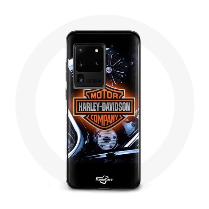 Hoesje voor Samsung Galaxy S20 Ultra Harley Davidson autobedrijfslogo