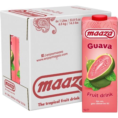 Maaza Guave Suikervrije Drank 6 x 1 liter