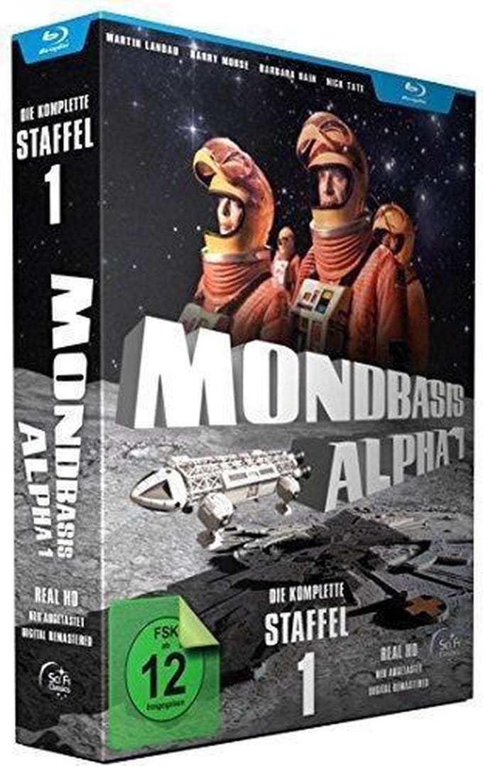 Alive AG Mondbasis Alpha 1 - Extended Version HD - Staffel 1 (Real HD / Neuabtastung) Blu-ray Duits, Engels