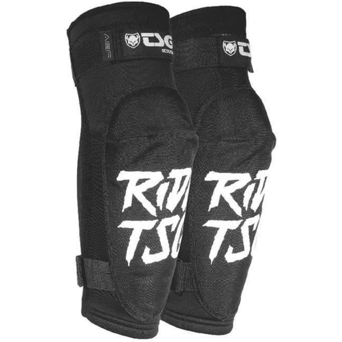 TSG TECHNICAL SAFETY GEAR COUDIERES elbowguard scout A ripped black M Blanc M blanc