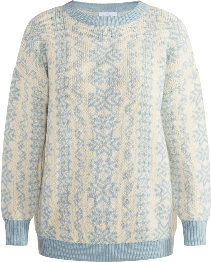 usha Oversized gebreide trui lynnea