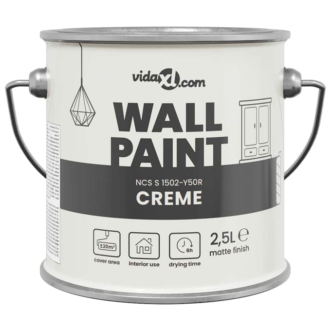 Peinture murale marron 2,5 L Peinture murale