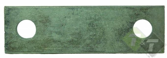 100x30 Stroppenplaat, montageplaat, stalen plaat