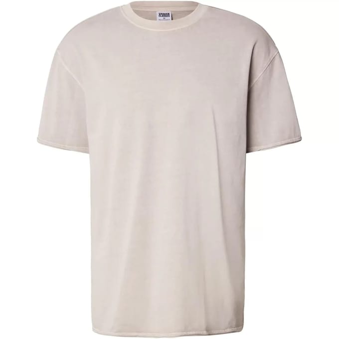 Urban Classics - Vintage Wash Heren Tshirt - S - Grijs