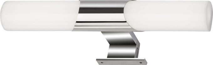 BRILONER Kalk - LED Spiegellamp - spiegelverlichting badkamer - neutral wit licht 4.000K - 800 Lm - chroom - 32cm