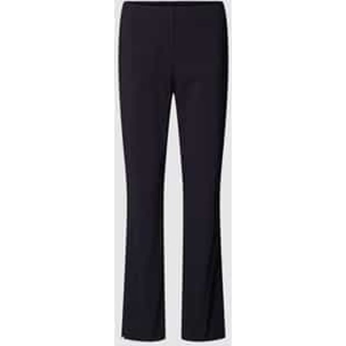 Regular fit smalle broek van viscosemix model 'Ina'