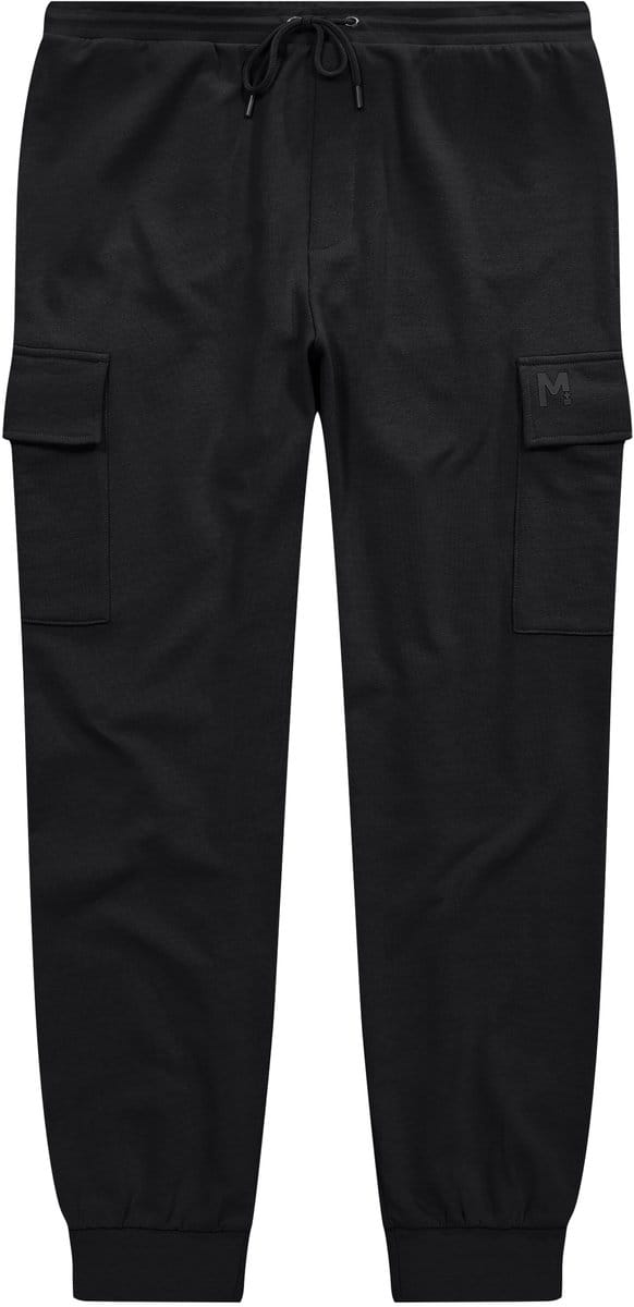 Men Plus - Heren - Cargo-joggingbroek elastische tailleband - Zwart - Maat XL