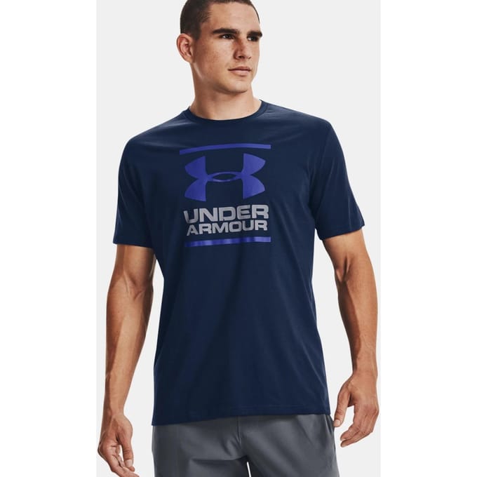 Under Armour Heren UA GL Foundation T Shirt In Navy