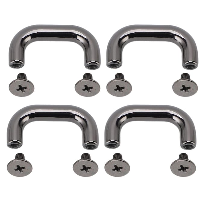 20 Sets U-vormige ringgespen 5,5 mm kruiskopschroeven boogbrug handvat hardware voor portemonnee handtas