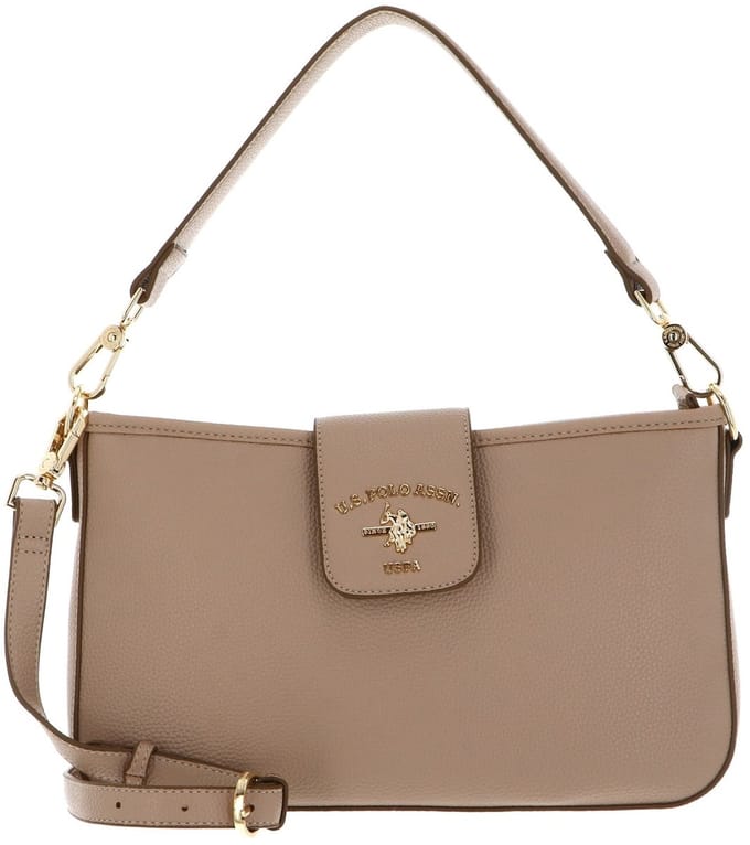 U.S. POLO ASSN. schoudertas Stanford Shoulder Bag Irish Cream beige