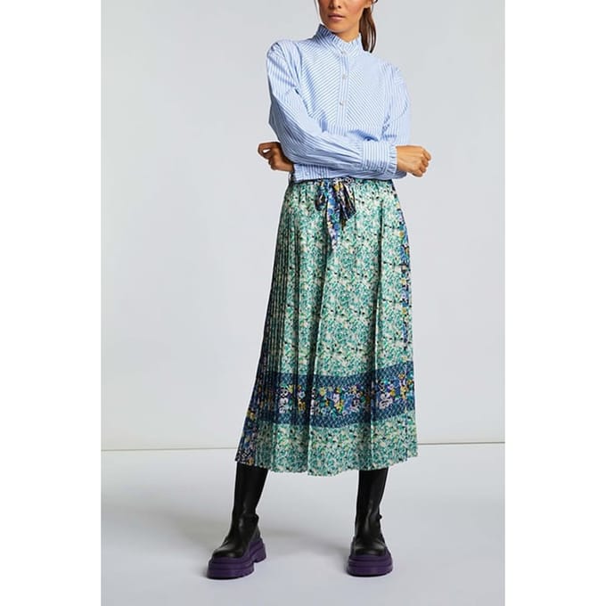 Rich & Royal Skirt Evergreen Maat: S | Midi Rokken Outlet | Dames | Groen