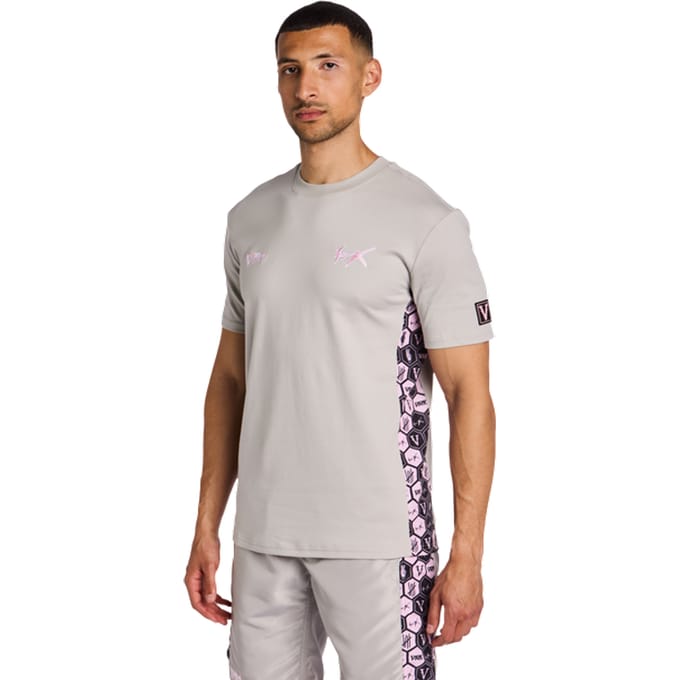Vrunk Cristal Pink T-shirts Heren - Roze - Maat M - Katoen Jersey