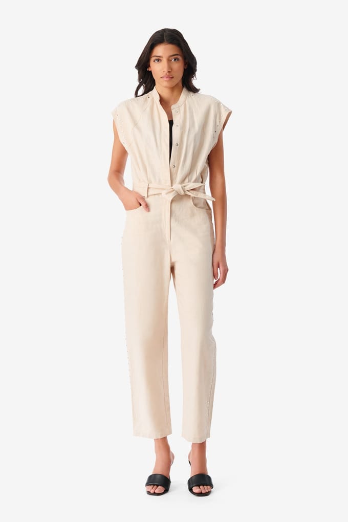 IRO Paris Romeo Jumpsuit Light Beige Taglia: 32 | Tute Outlet | Donna | Marrone
