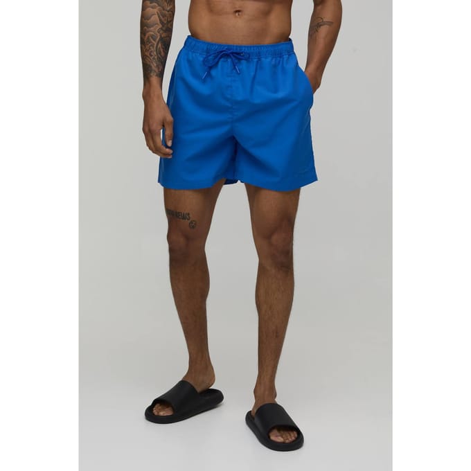 Mid Length BM Autograph Swim Short | Navy | Size Small