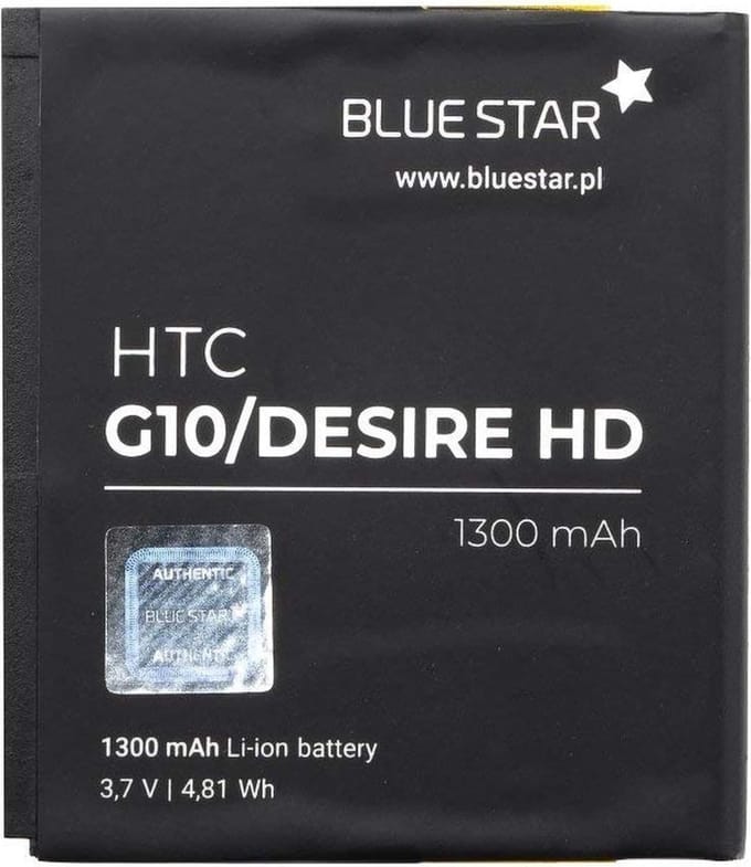 Batterij Geschikt voor HTC Desire HD – Premium – Zwart