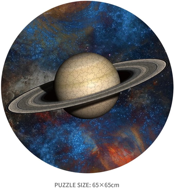 Nasa | Ronde puzzel | Planeet Saturnus | 1000 stukjes