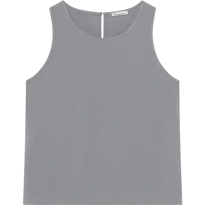 Damestanktop KnowledgeCotton Apparel Linen-mix