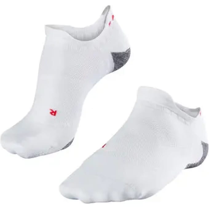 FALKE RU5 Race Invisible anti-blaar functioneel materiaal hardloopsokken dames wit - maat 35-36