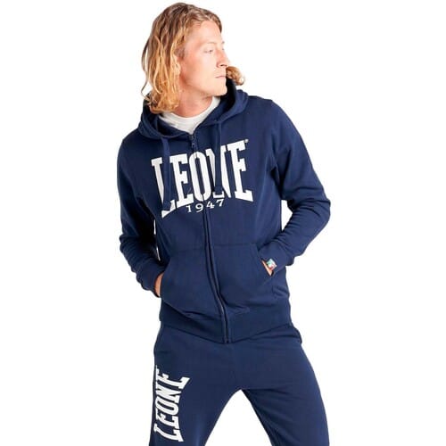 Capuchon sweaters Leone 1947 Man Fleece Hoody Zipped