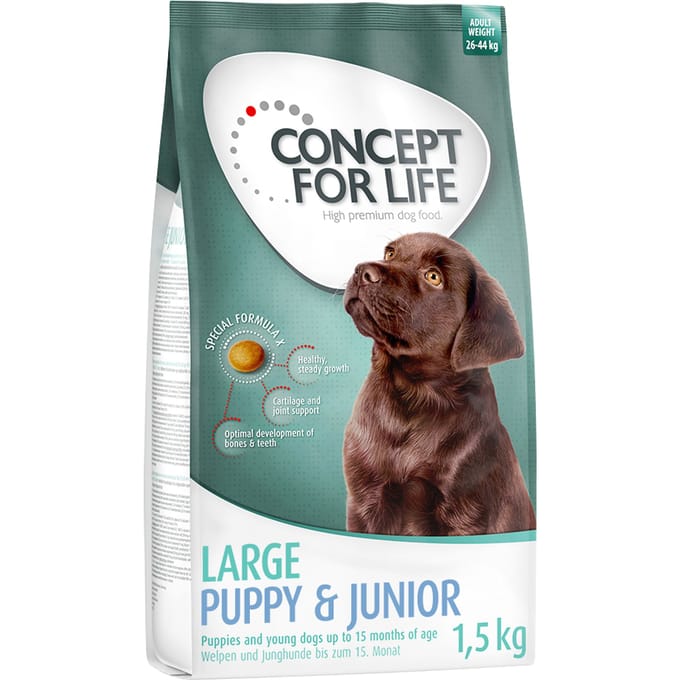 1,5kg Large Junior Concept for Life Hondenvoer