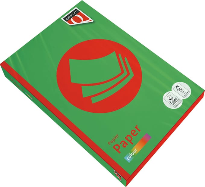 Kopieerpapier quantore colour a4 160gr grasgroen