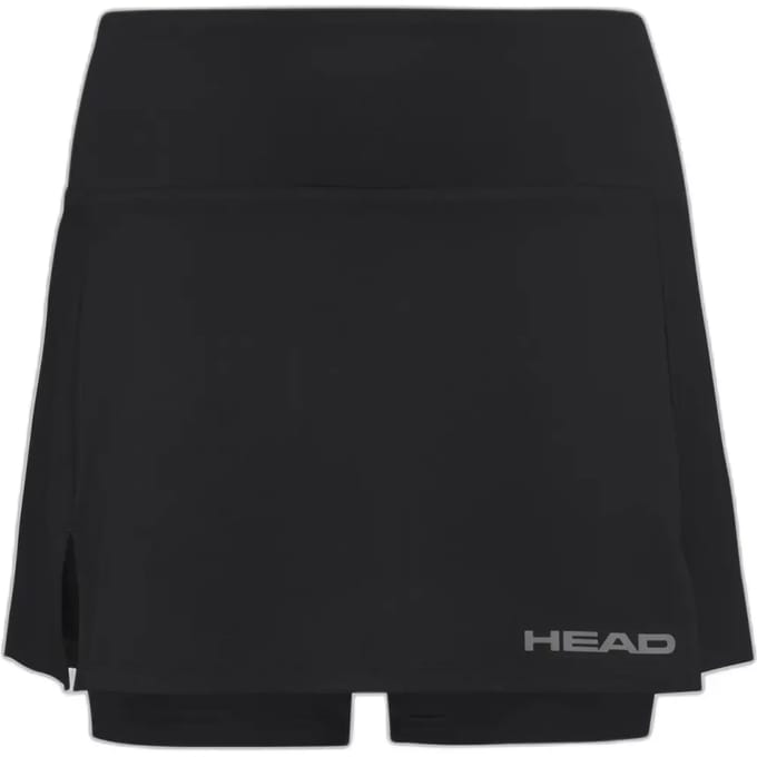 HEAD Club Basic Rok Meisjes-Zwart,Zilver