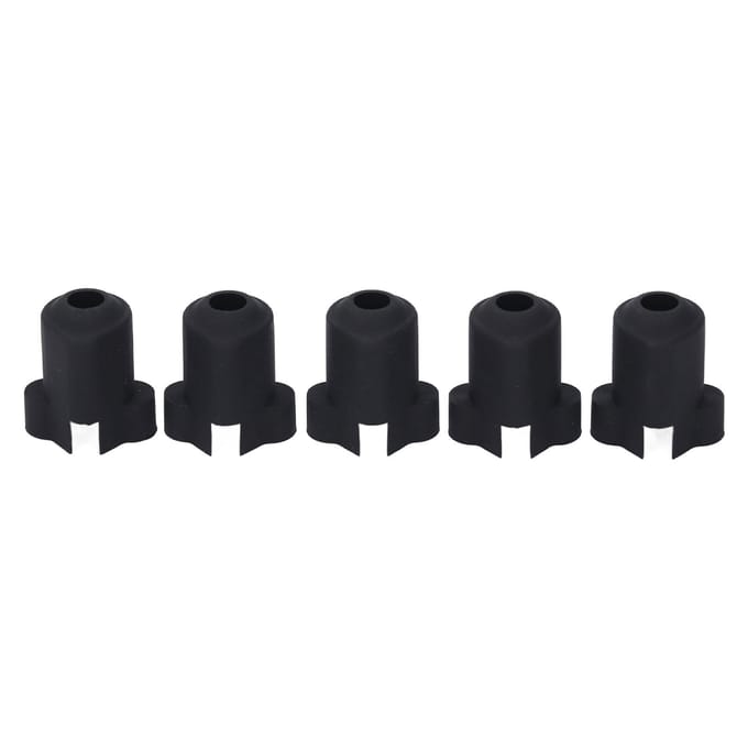 5 Stuks 3D Printer Hotend Siliconen Sok Zwart Hittebestendig Thermische Isolatie Anti black