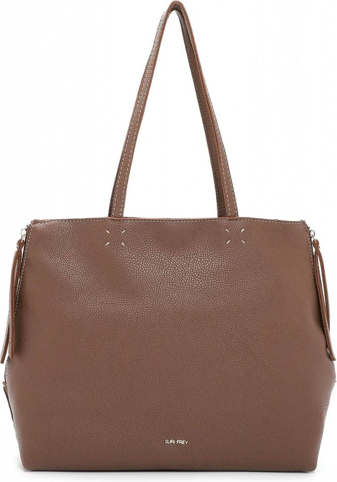 SURI FREY Schoudertas Shopper Ketty Shoulder Bag Darktaupe Bruine