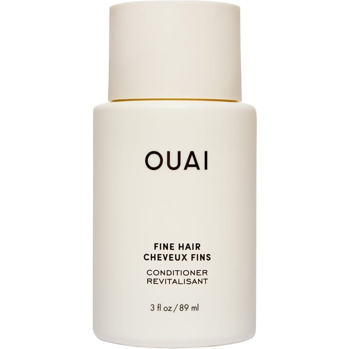 OUAI Fine Shampoo and Conditioner Travel Bundle