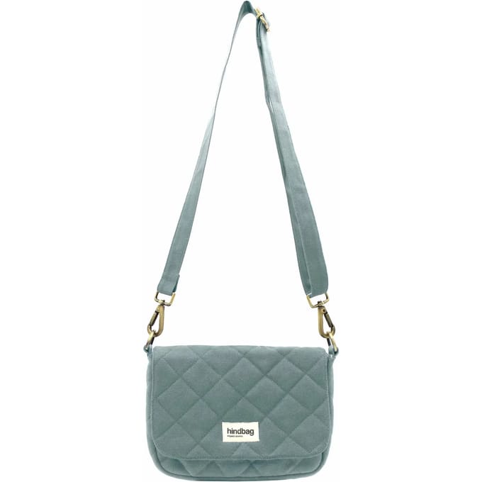Hindbag Margault handtas - crossbody -mint – 100% biologisch katoen