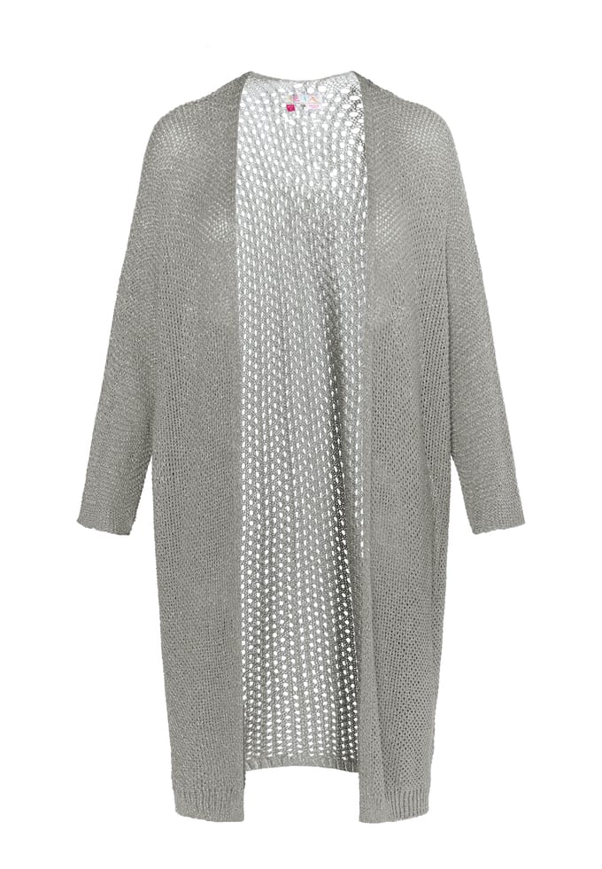 IZIA Vest Dames zilvergrijs