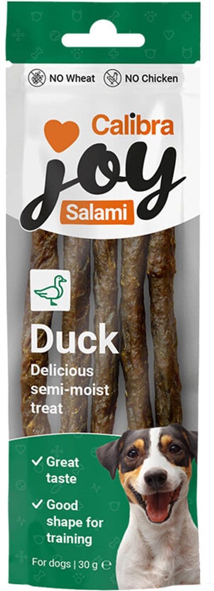 Calibra Joy Dog Salami - Eend - 3 x 30 g