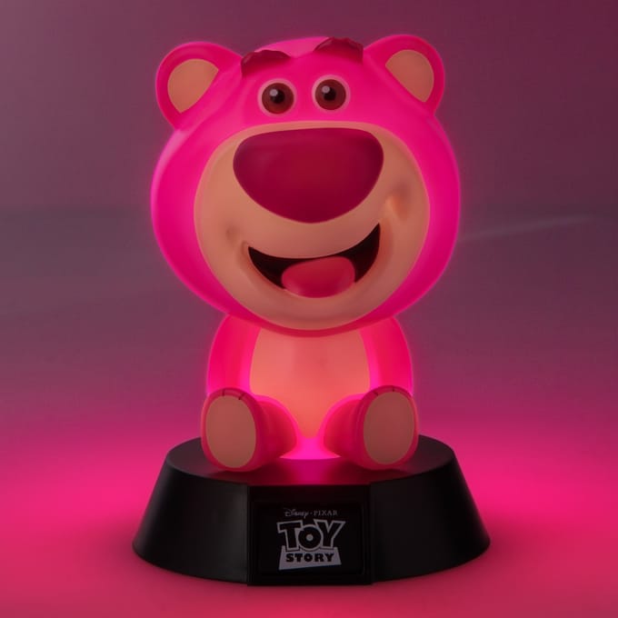 Paladone Toy Story Lotso Huggin Bear Icon Lamp - Multi, 10 cm