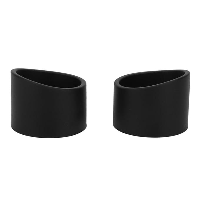 2 Stuks 36mm Diameter Rubberen Oogschelp Cover Accessoire Beschermers voor Stereomicroscoop (Schuine hoek)