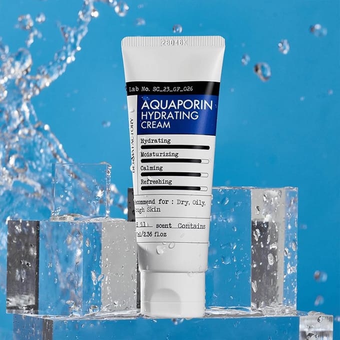 [DERMA FACTORY] Aquaporin Hydraterende Crème 70ml white