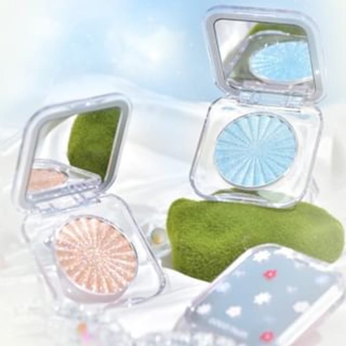GOGO TALES - Wild Fun Shimmer Highlighter Powder - 4 Colors #G01 Rose Note - 5.2g