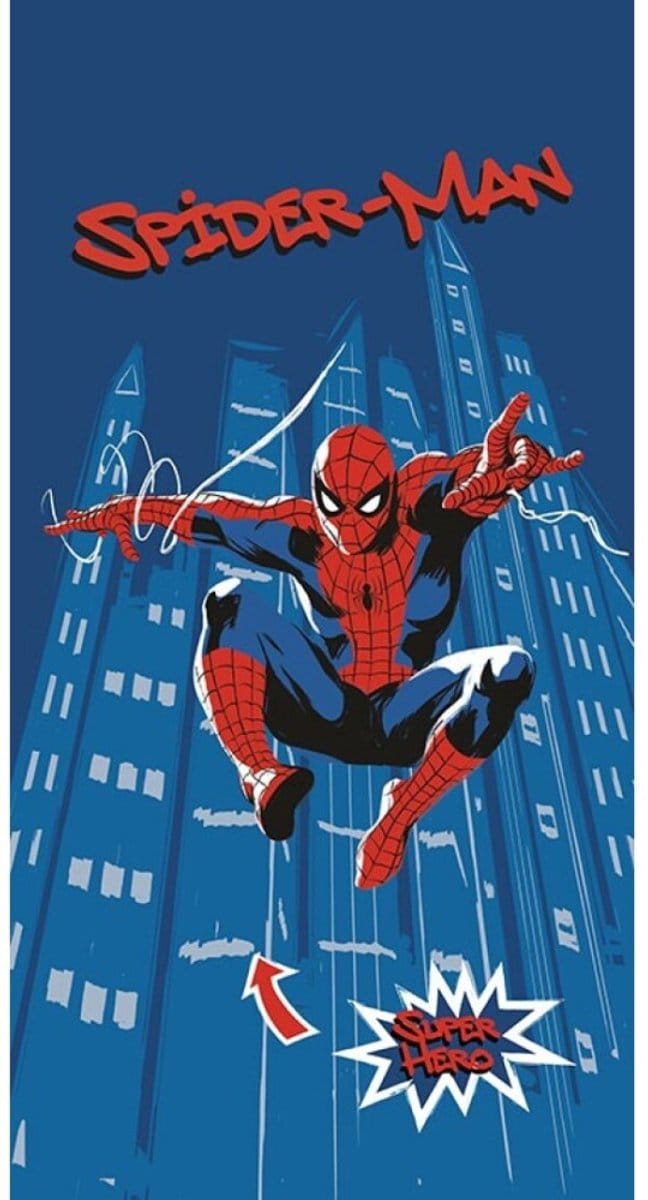 Strandlaken Spiderman 70x140cm