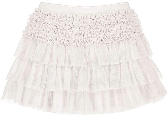MAYORAL Tulle Skirt Meisjes - Korte rok - Ecru - Maat 128