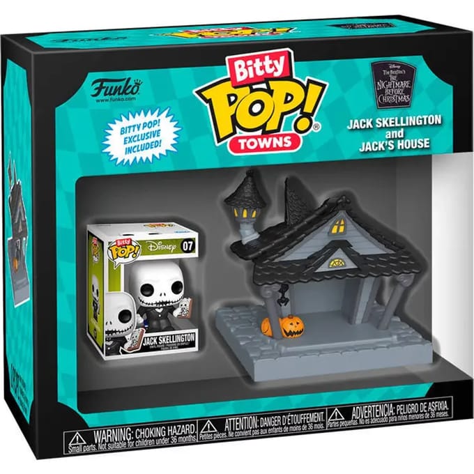 Beeldje Funko Town Disney The Nightmare Before Christmas Jack at Home