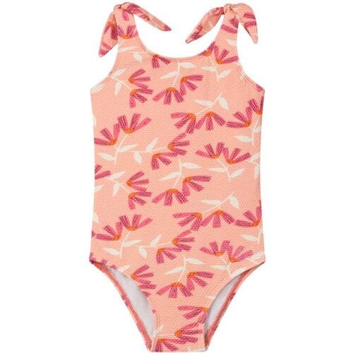 Prénatal badpak grote bloemen Mid Pink 122/128 dames