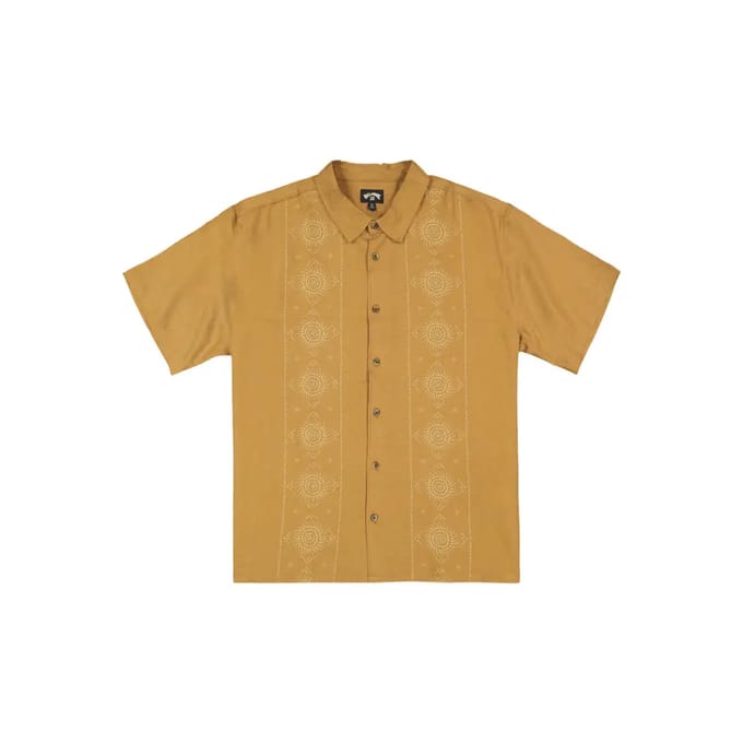 Billabong Cordoba Overhemd Met Lange Mouwen Bruin S Man