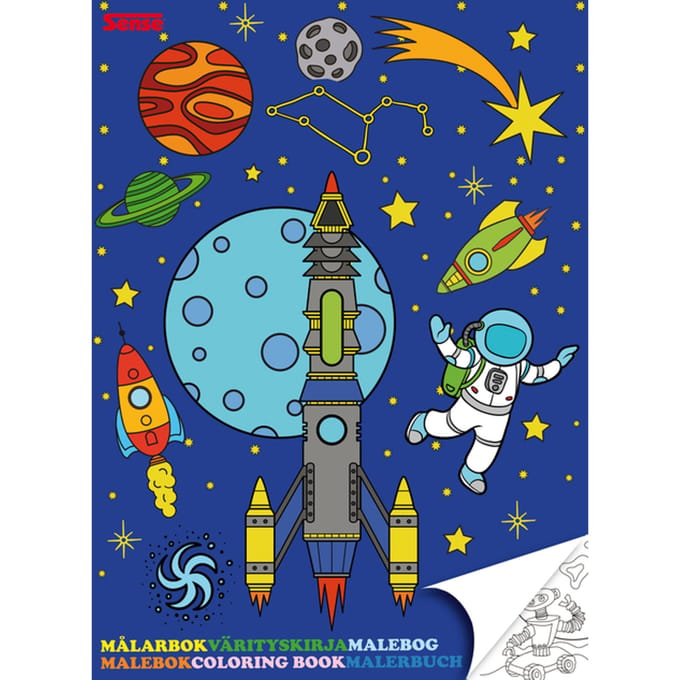 Haza Witbaard Coloring book Space