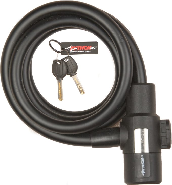 Python Pythonslot spiraalslot 12mmx150cm, met bracket