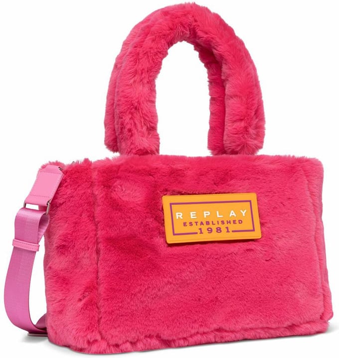 REPLAY Schoudertas Shoulderbag Pink Neonroze