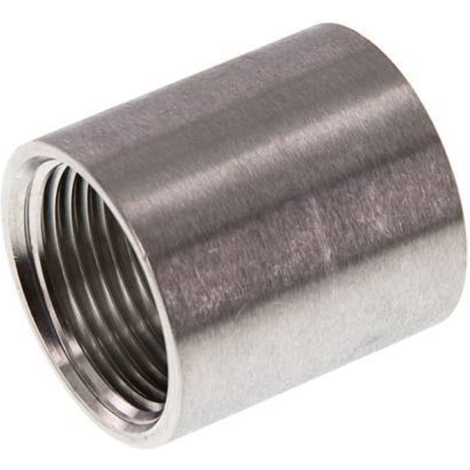 1'' NPT RVS Ronde Sok 16 Bar